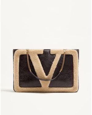 Valentino Garavani Viva Superstar Medium Shopping Bag - Black
