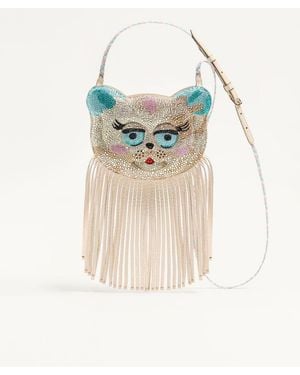Valentino Garavani Le Chat De La Maison Shoulder Bag With Rhinestones - Multicolour