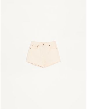 Valentino Denim Shorts - Natural