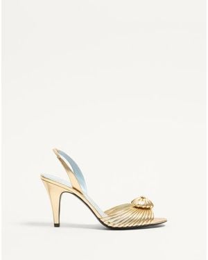 Valentino Garavani Royal Sandal - Natural