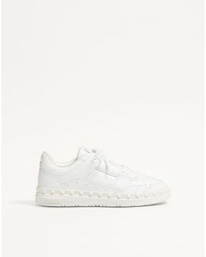 Valentino Garavani Freedots Low-Top Trainer - Natural