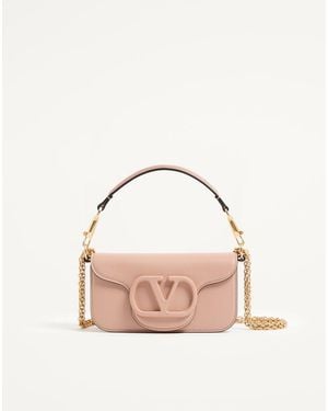 Valentino Garavani Locò Small Shoulder Bag - Pink