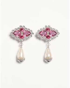 Valentino Garavani Pas Plus Earrings - Pink