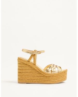 Valentino Garavani Bribri Wedge Sandal - Metallic