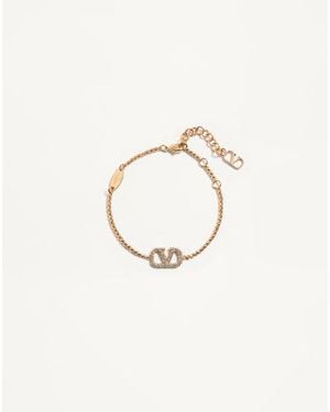 Valentino Garavani Vlogo Signature Bracelet - Natural