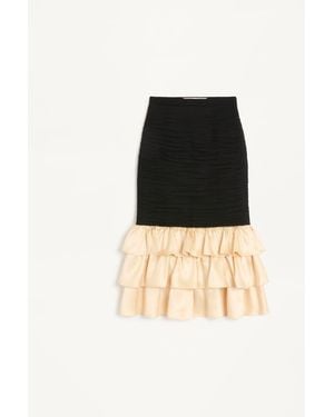 Valentino Midi Skirt - Black