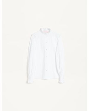 Valentino Cotton Popeline Shirt - White