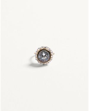 Valentino Garavani Vlogo Signature Ring - White