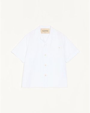 Valentino Bowling Shirt - White