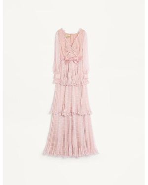 Valentino Long Dress - Pink