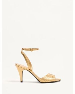 Valentino Garavani Ladycrush Sandal - Natural