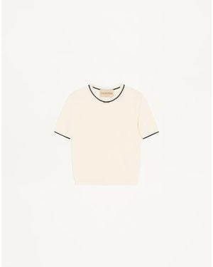 Valentino Wool Sweater - Natural