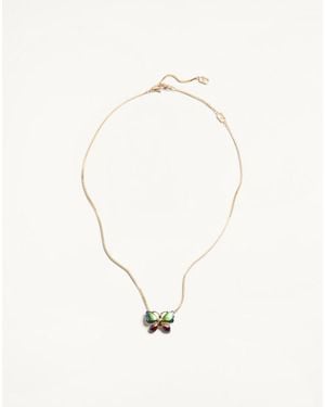 Valentino Garavani Flutterby Necklace - Natural