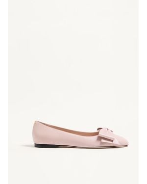 Valentino Garavani Bowow Kidskin Ballerina 36 - Pink