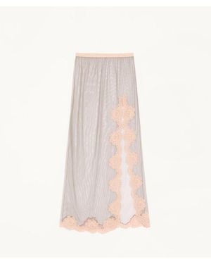 Valentino Long Skirt - Pink