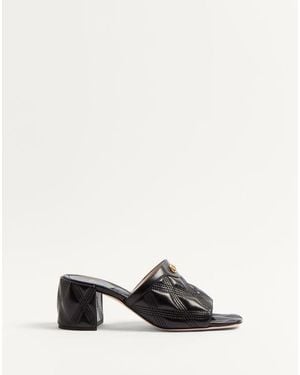 Valentino Garavani Quiltie 67 Slide Sandal - White