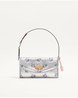 Valentino Garavani Devain Small Shoulder Bag - Metallic