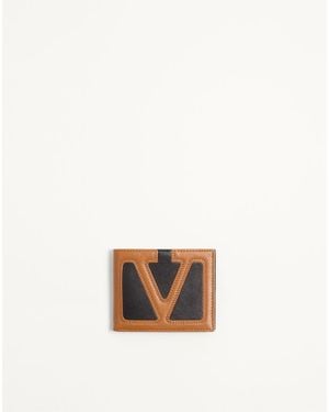 Valentino Garavani Viva Superstar Nappa Leather Wallet - White