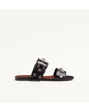 Valentino Garavani Nellcôte Slide Sandal - White