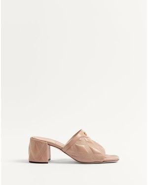 Valentino Garavani Quiltie 67 Slide Sandal - Pink