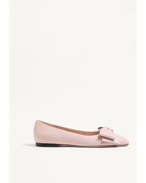 Valentino Garavani Bowow Kidskin Ballerina - Pink