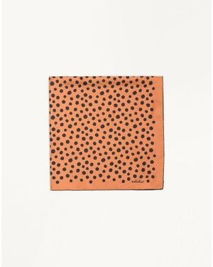 Valentino Garavani Foulard Pois Dalmata - Bianco