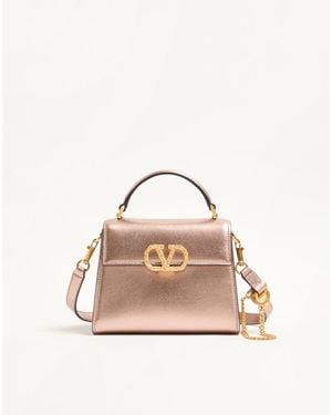 Valentino Garavani Vsling Mini Handbag - Natural