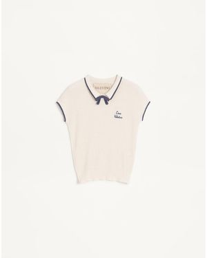 Valentino Cotton Top - Natural