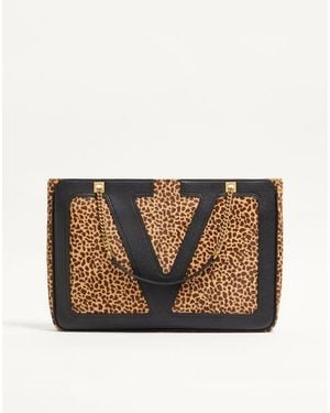 Valentino Garavani Viva Superstar Medium Shopping Bag - Black