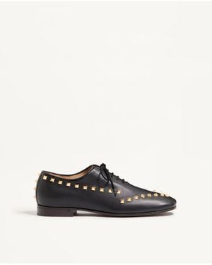 Valentino Garavani Derby Rockstud - Bianco