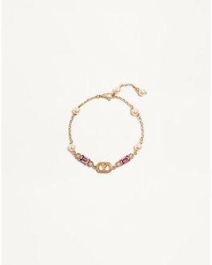 Valentino Garavani Ovalette Bracelet - White
