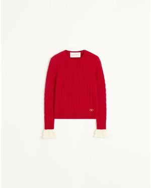 Valentino Cashmere Jumper - Red