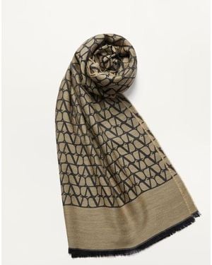 Valentino Garavani Toile Iconographe Stole - Natural