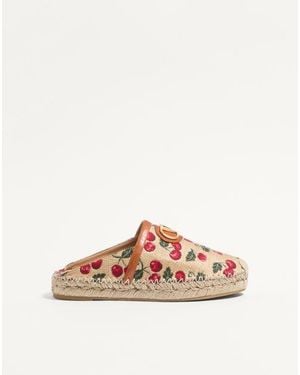 Valentino Garavani Mule Vlogo Signature - Rosa