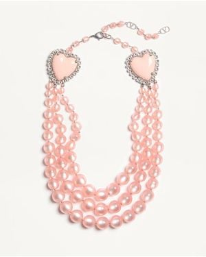 Valentino Garavani Coeur Hyperbole Necklace - Pink