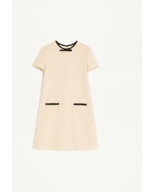 Valentino Short Dress - Natural