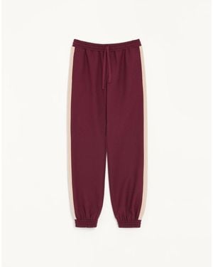 Valentino Nylon Trousers With Vgold - Purple