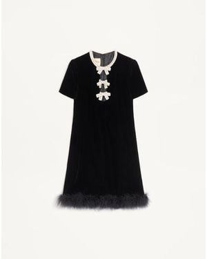 Valentino Short Dress - Black