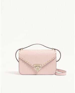 Valentino Garavani Rockstud Small Shoulder Bag - Pink