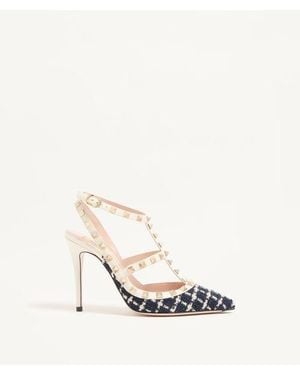 Valentino Garavani Rockstud Court Shoes - White