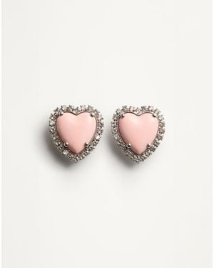 Valentino Garavani Coeur Hyperbole Earrings - Pink