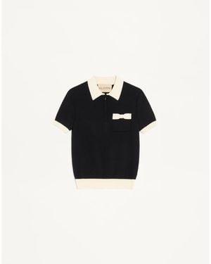 Valentino Cotton Sweater - Black