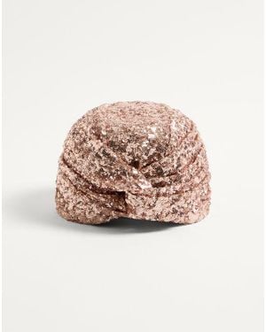 Valentino Garavani Sequinned Turban - Pink