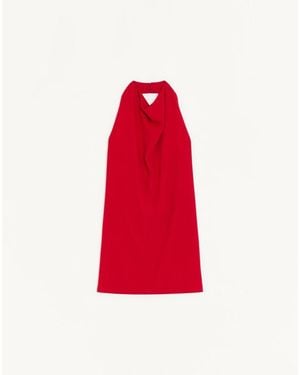 Valentino Cady Couture Short Dress - Red