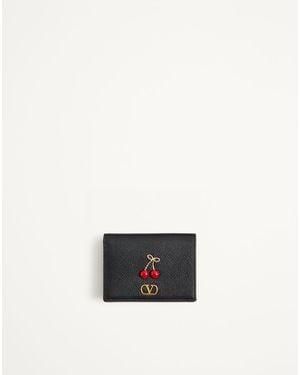 Valentino Garavani Cherryfic Wallet - White