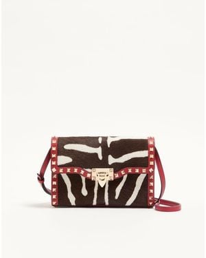 Valentino Garavani Rockstud Small Shoulder Bag - White