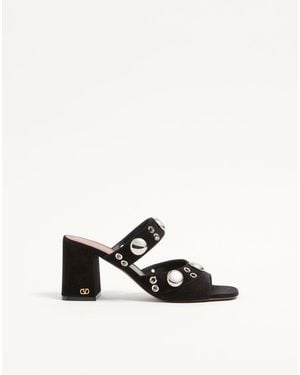 Valentino Garavani Nellcôte Slide Sandal - White