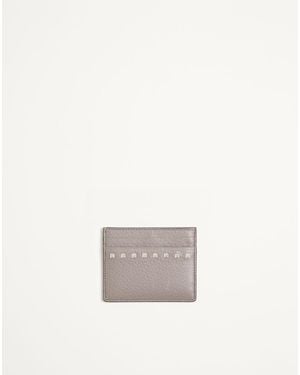 Valentino Garavani Rockstud Cardholder - White