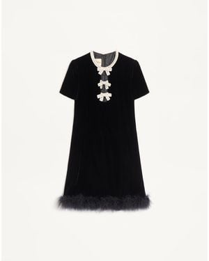 Valentino Short Dress - Black