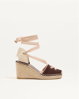 Valentino Garavani Resort Wedge - Natural